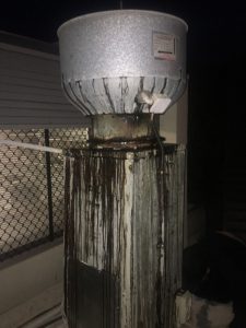 A Nasty Exhaust Fan and Duct Cleaning at Currumbin Gold Coast - duct and fan clean